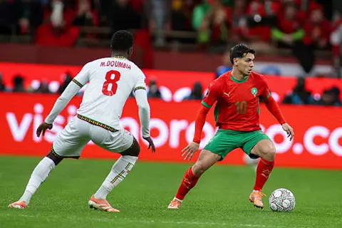 دقيقة بدقيقة.. المغرب 1-0 مالي.. استراحة